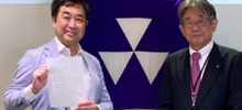 門井慶喜さん、参与会員に就任